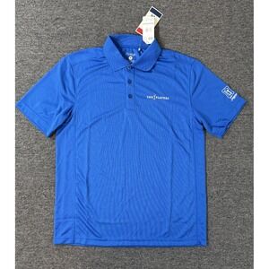 TPC Sawgrass The Players Shirt Mens Small Blue PGA Tour Golf Polo Embroidered
